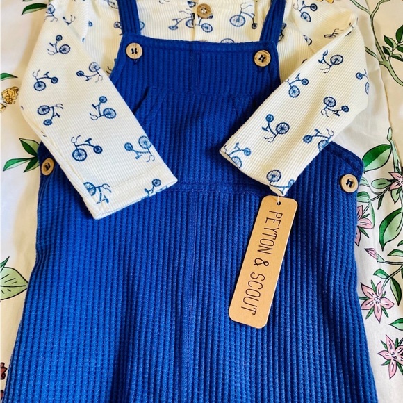Peyton & scout baby boys outfit 6/9M - Picture 2 of 3